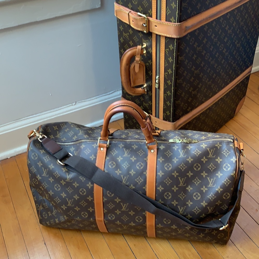 Louis Vuitton Bandouliere keepall 60 Travel Bag.
